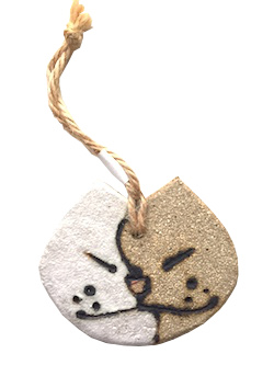 Tortoiseshell cat (hanging decoration)